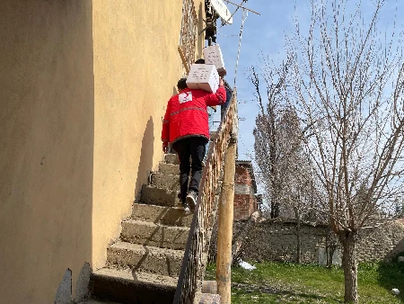 RISE sosyal destek saha ziyareti